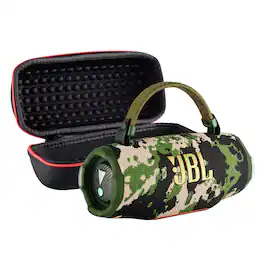JBL - Charge 6 Portable Wireless Bluetooth Speaker with IP68 Waterproof Case Bundle - Squad