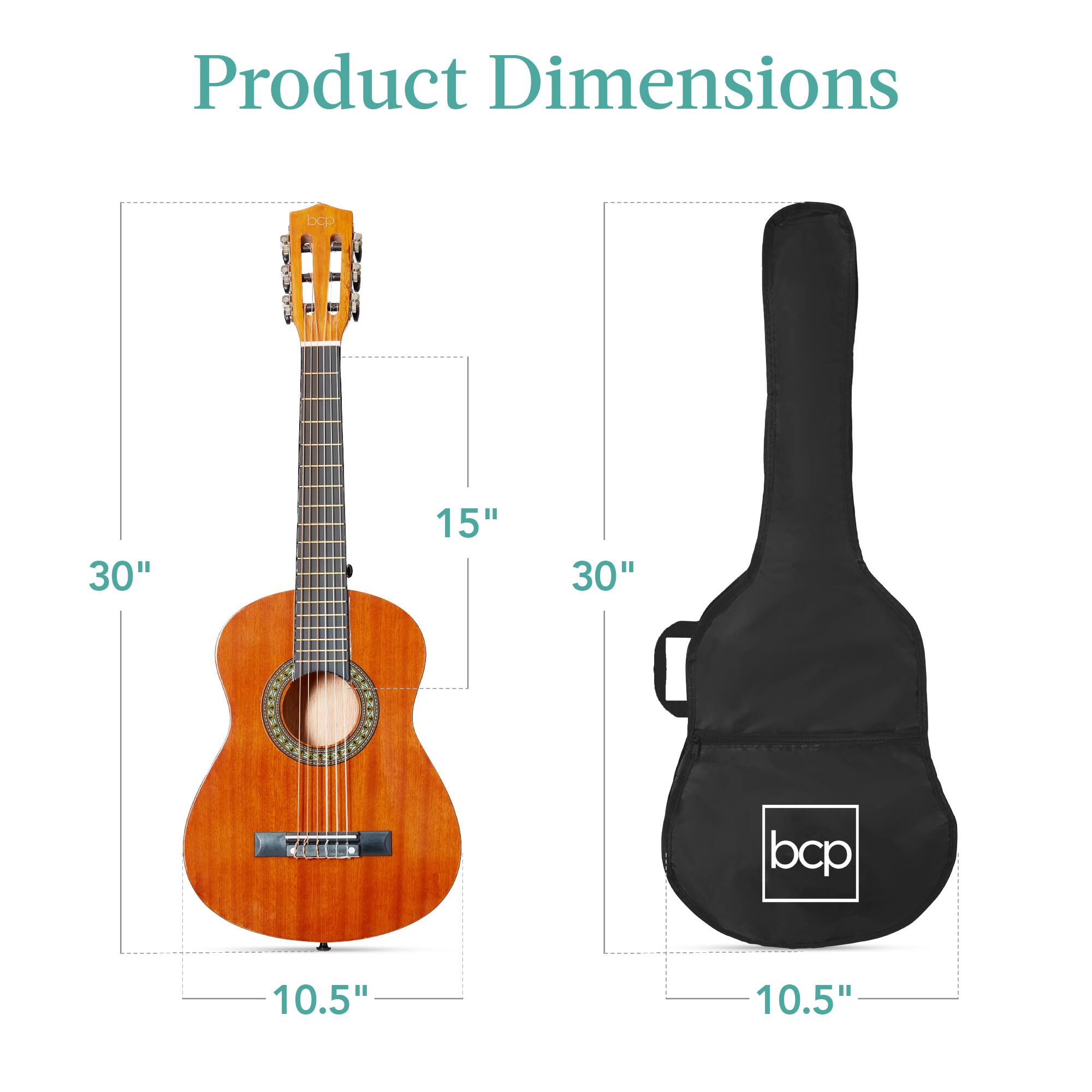 Product Dimensions

- Guitar: 30" x 15" x 10.5"
- Case: 30" x 10.5"