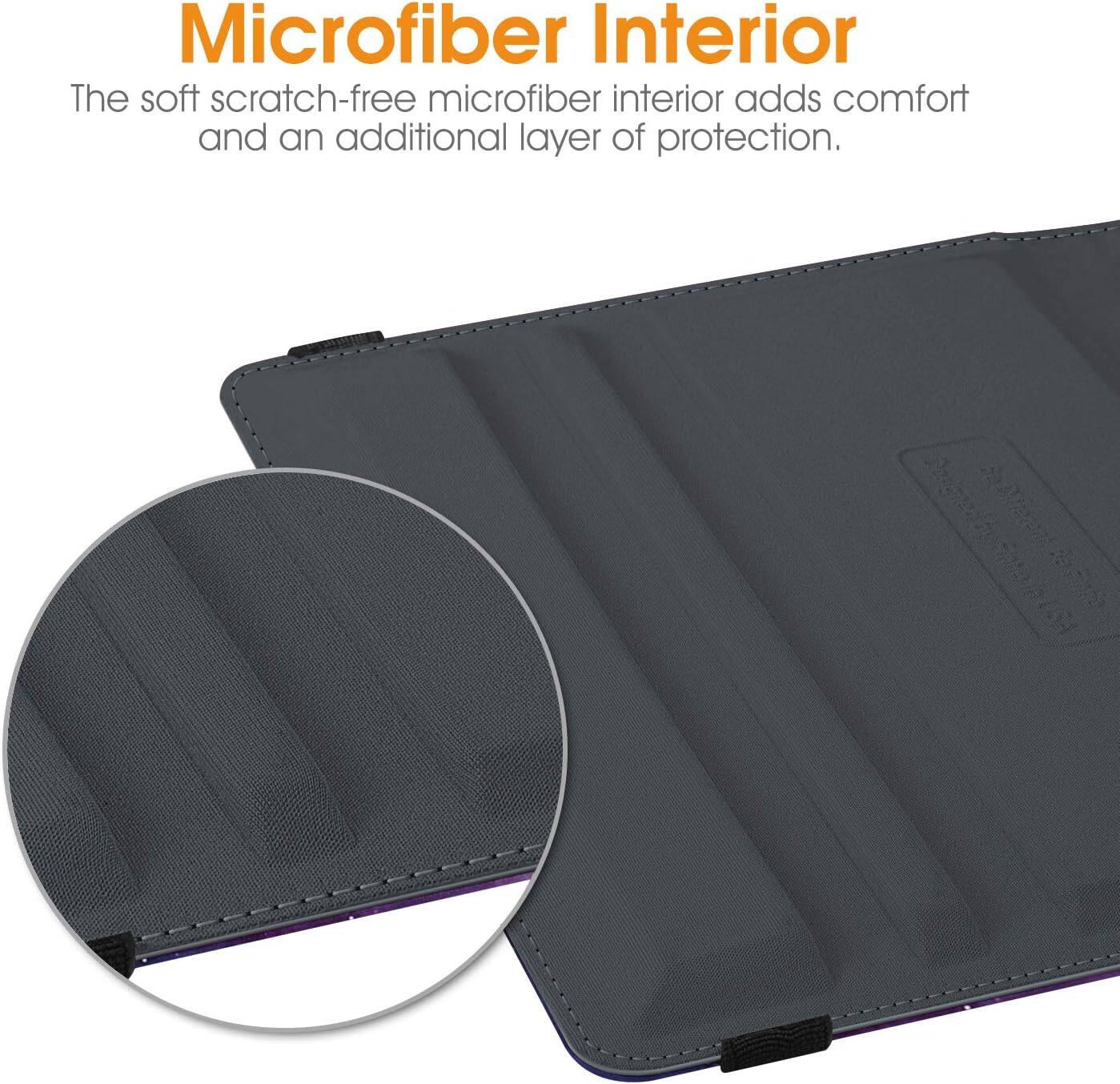 Microfiber Interior  
The soft scratch-free microfiber interior adds comfort and an additional layer of protection.