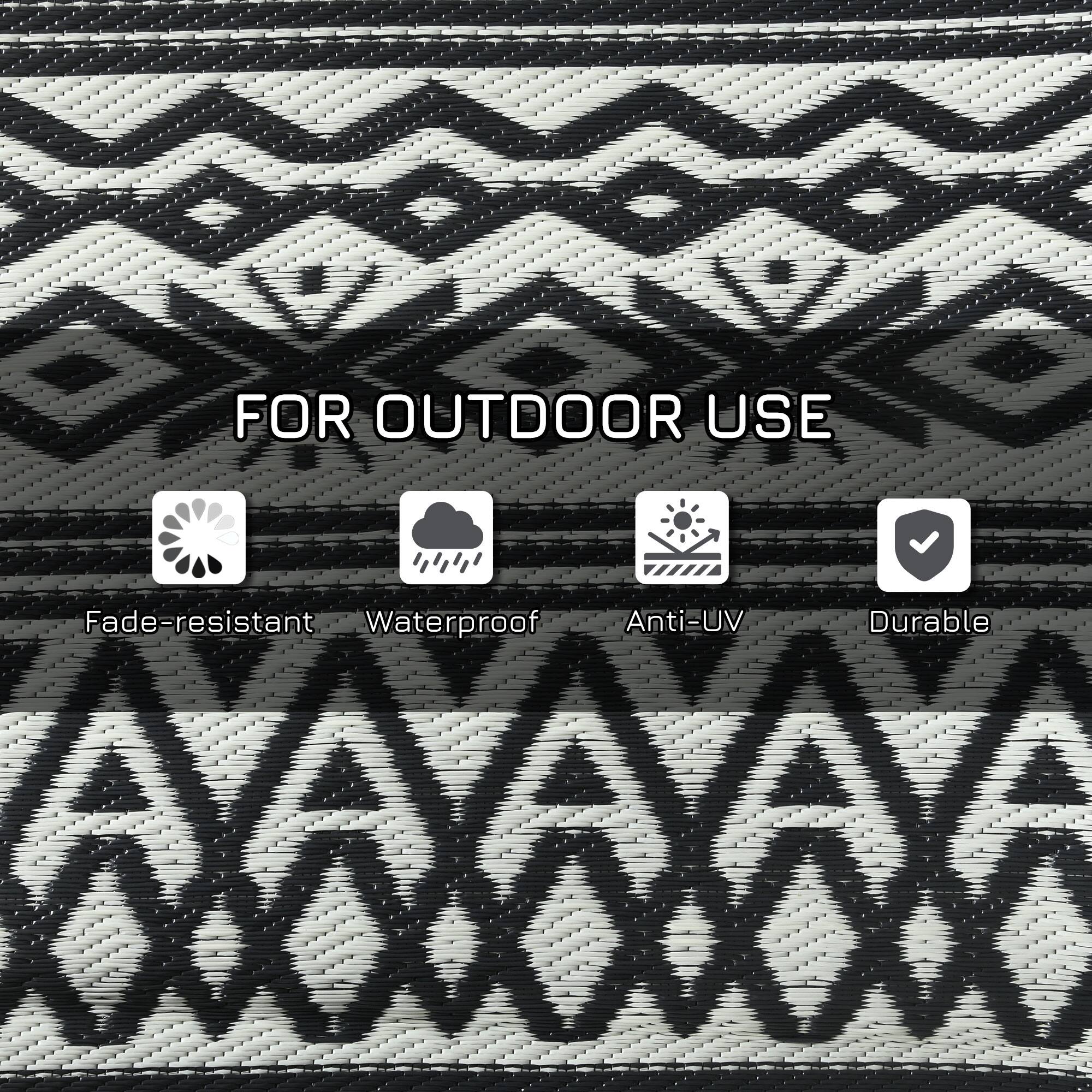 FOR OUTDOOR USE

- Fade-resistant
- Waterproof
- Anti-UV
- Durable
