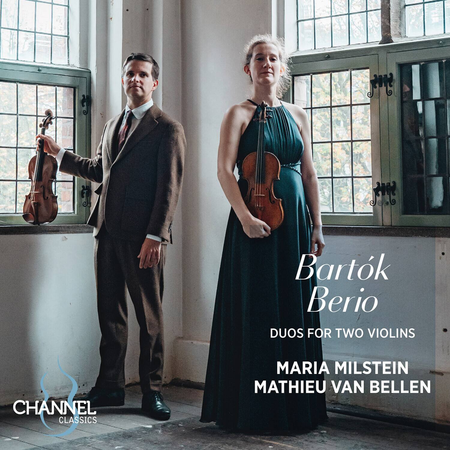 Bartók Berio  
DUOS FOR TWO VIOLINS  

MARIA MILSTEIN  
MATHIEU VAN BELLEN  

CHANNEL CLASSICS