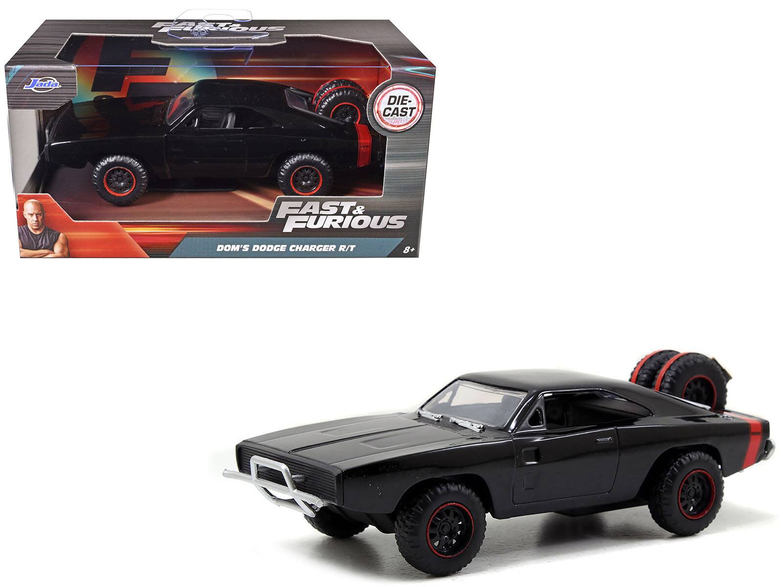 Jada  
FAST & FURIOUS  
DODGE CHARGER R/T  
8+  
DIE-CAST  
DOM'S DODGE CHARGER R/T