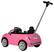 Alt View 11. Best Rideon Cars - Fiat 500 Push Car Stroller - Pink.