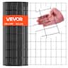 VEVOR - Hardware Cloth 24 in x 25ft, 2x3in Mesh 16 Gauge Galvanized Wire Mesh Roll, Weather-Resistant Vinyl Coated Wire Fencing - Black