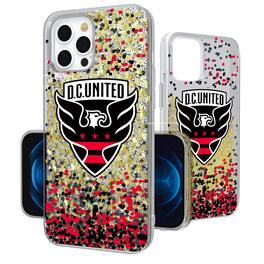 Keyscaper - MLS - D.C. United iPhone Confetti Glitter Design Case - 14 - Multicolor