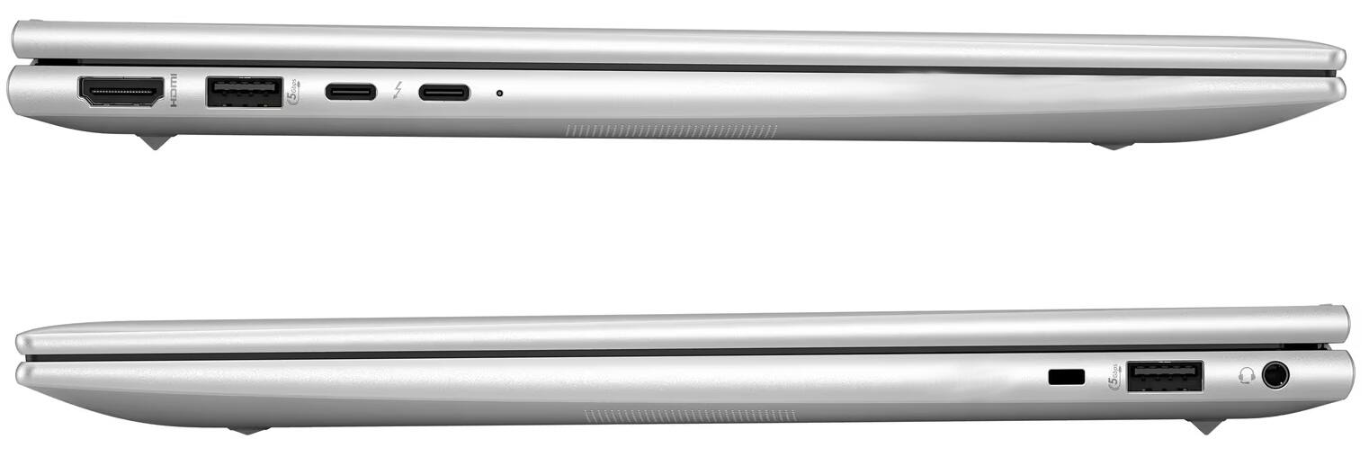 Alt View 7. HP - HP 840 G11 Laptop 14.0 WUXGA (Intel Ultra 7 155U, 16GB DDR5, 1TB PCIe SSD, Intel Graphics, Win 11 Pro) - Silver.