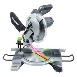 Genesis - 15-Amp 10-In. Compound Miter Saw with Laser Guide and Blade