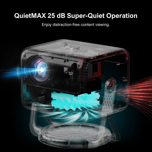 QuietMAX 25 dB Super-Quiet Operation  
Enjoy distraction-free content viewing.