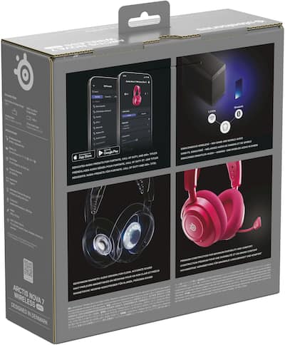 SteelSeries Arctis Nova 7 Gen 2 Wireless Over The Ear Multi Gaming SteelSeries Arctis Nova 7 Gen 2 Wireless Over The Ear Multi Gaming
