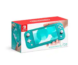 Refurbished Excellent - Switch Lite Turquoise Handheld Console - Nintendo Switch Lite