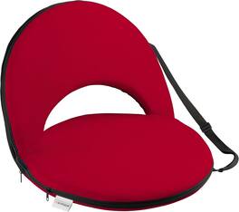 Alpcour - Reclining Stadium Seat - Waterproof, 6-Position Comfort for Outdoor Use - Red