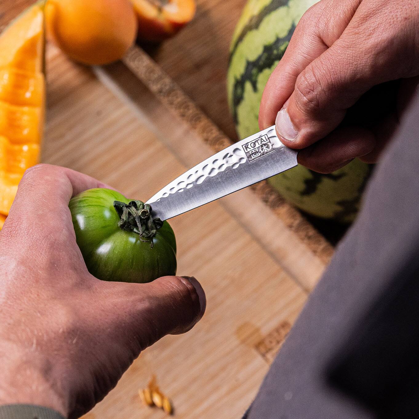 Back. KOTAI - Paring Kitchen Knife 4-inch | PAKKA Collection.