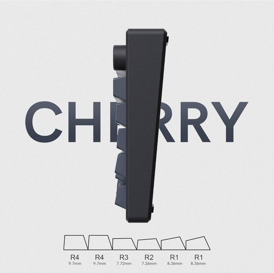 Keyboard R1 R2 R3 R4 Cherry Profile Womier Double Shot PBT Keycaps Set , Cherry Profile Custom Keycaps for ...