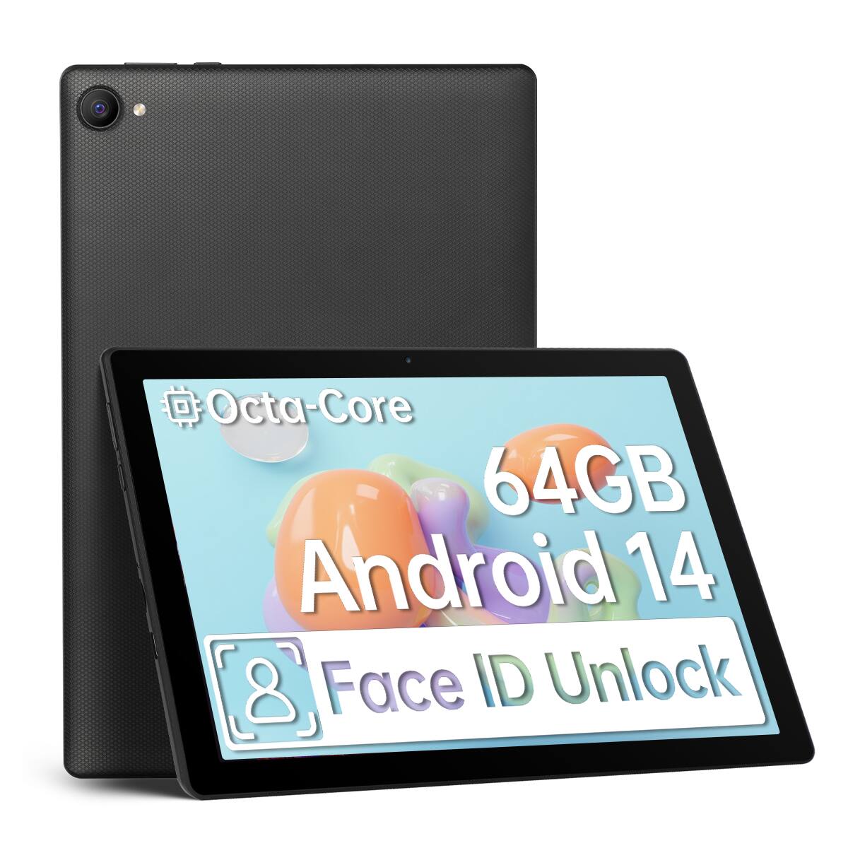 Octa-Core 64GB Android 14 Face ID Unlock