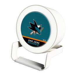 Keyscaper - San Jose Sharks Night Light Wireless Charger And Bluetooth Speaker - Multicolor