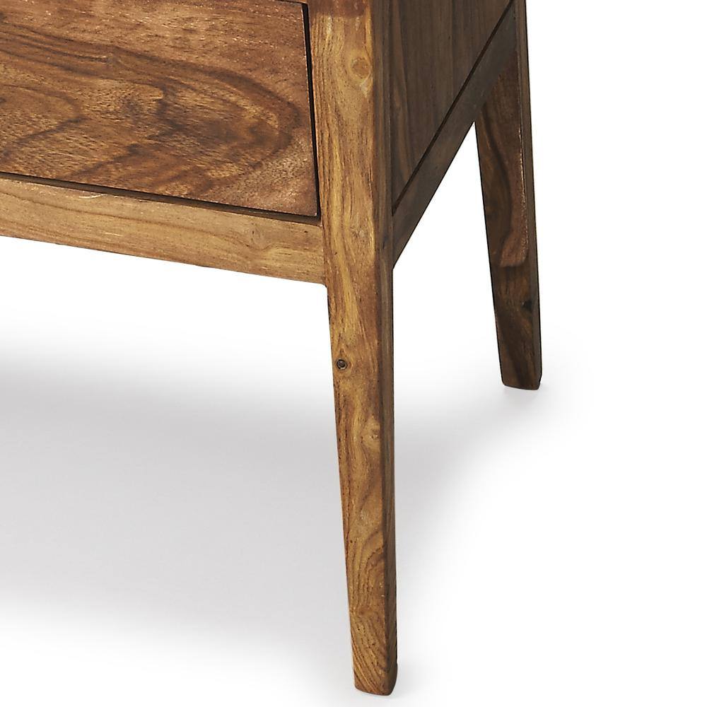 Back. Butler Specialty - Stockholm Modern Side Table - Light Brown.
