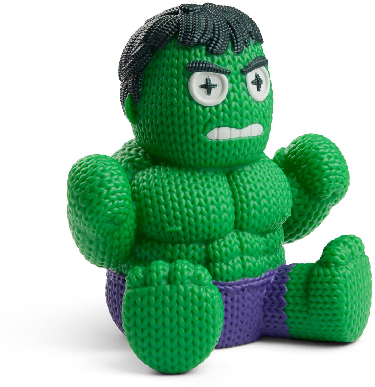 Alt View 2. Handmade by Robots - Marvel - The Hulk Collectible Vinyl – Handmade by Robots   - COLLECTIBLES - Multicolor.