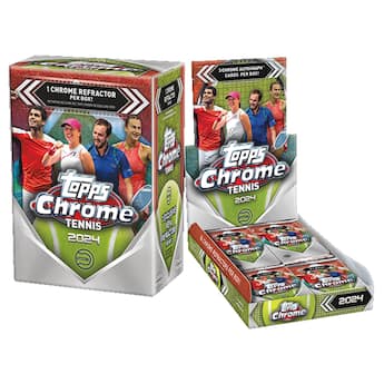 Tennis 2024 Topps Chrome Value Box | 7 Packs Multi Color - Best Buy Tennis 2024 Topps Chrome Value Box | 7 Packs Multi Color - Best Buy