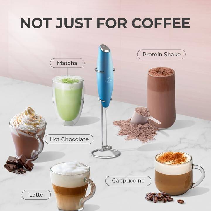 NOT JUST FOR COFFEE

- Matcha
- Hot Chocolate
- Latte
- Cappuccino
- Protein Shake