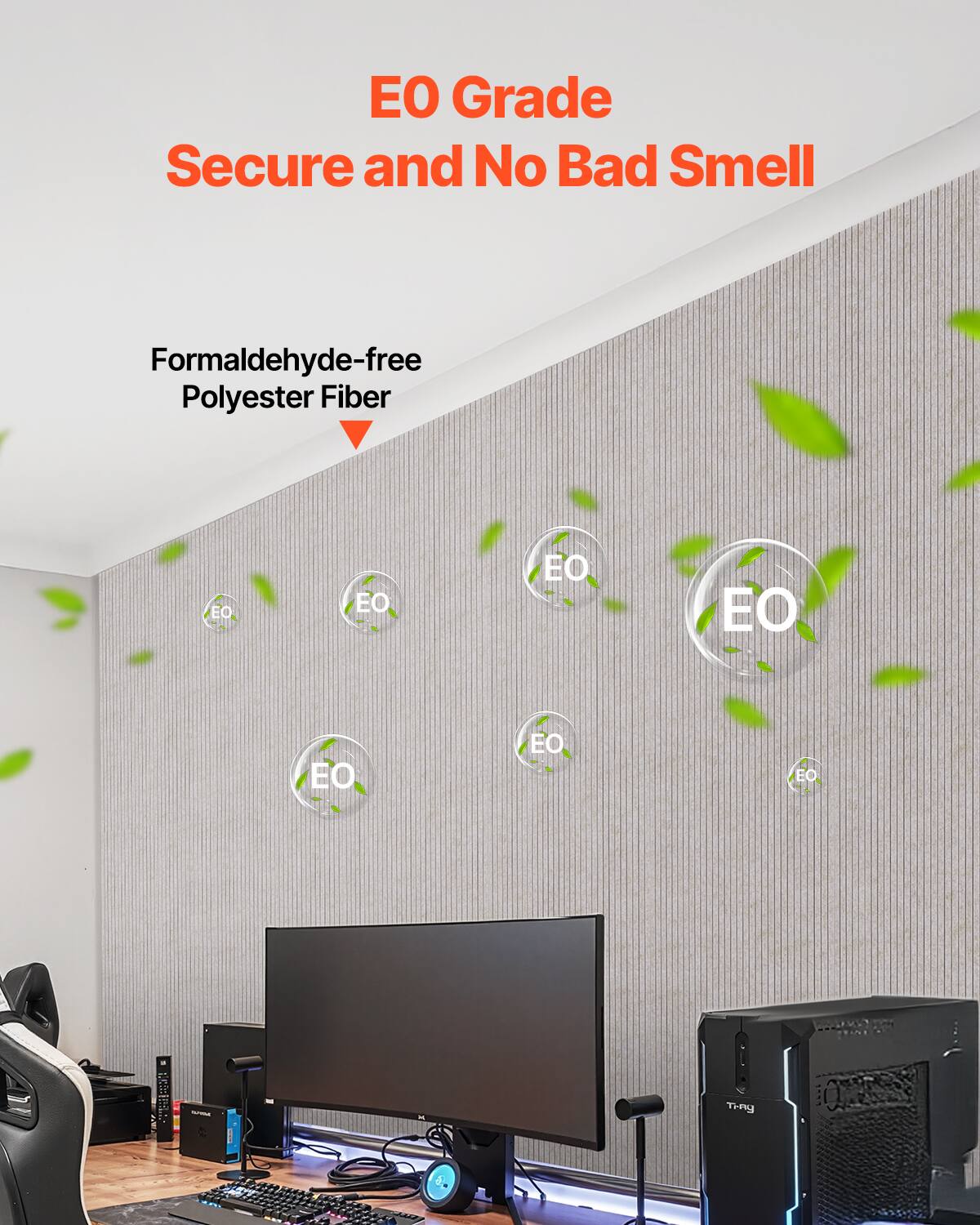 EO Grade  
Secure and No Bad Smell  

Formaldehyde-free Polyester Fiber