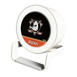 Keyscaper - Anaheim Ducks Night Light Wireless Charger And Bluetooth Speaker - Multicolor