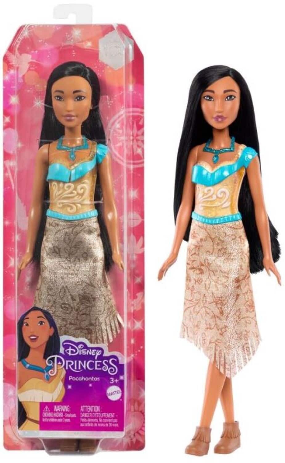Mattel - Disney Princess Pocahontas Doll - COLLECTIBLES - Multicolor