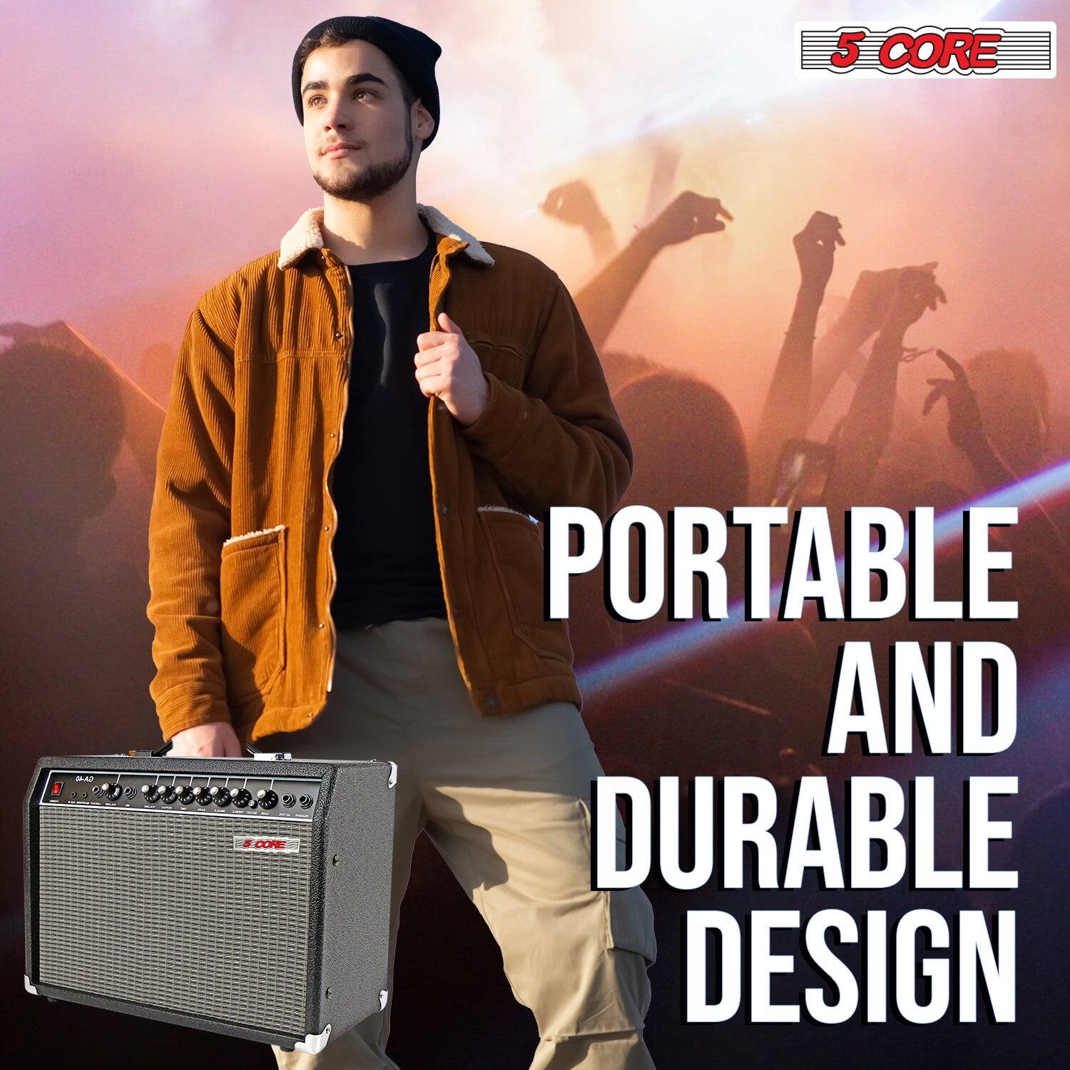 5 CORE

PORTABLE AND DURABLE DESIGN