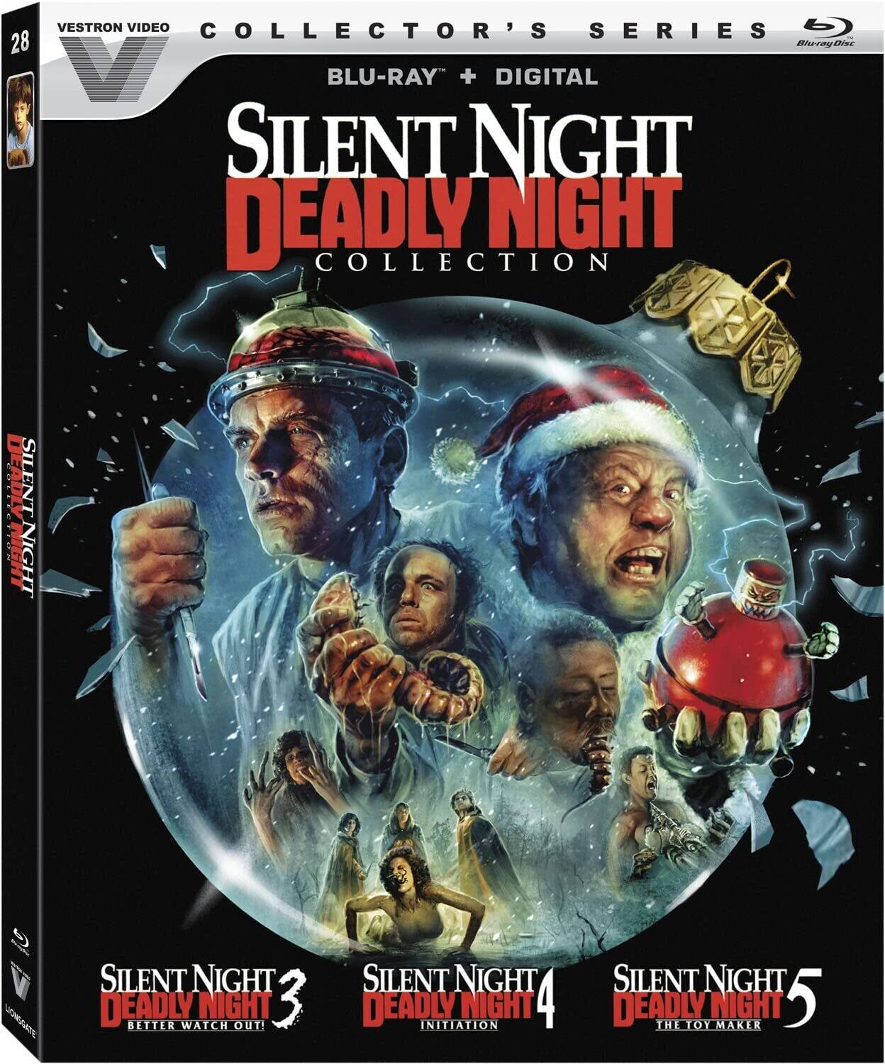 Front. Silent Night, Deadly Night 3-Film Collection   - BLU-RAY.