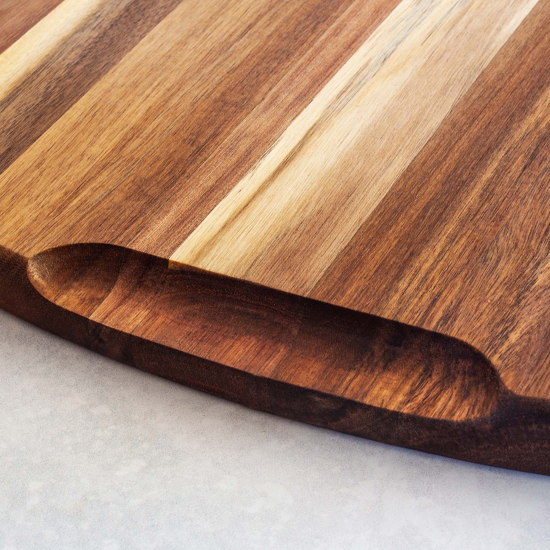 Alt View 1. Totally Bamboo - Rock & BranchÂ® Acacia Wood Carving Board.