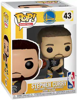 Funko - POP! NBA: Warriors - Stephen Curry - COLLECTIBLES - Multicolor