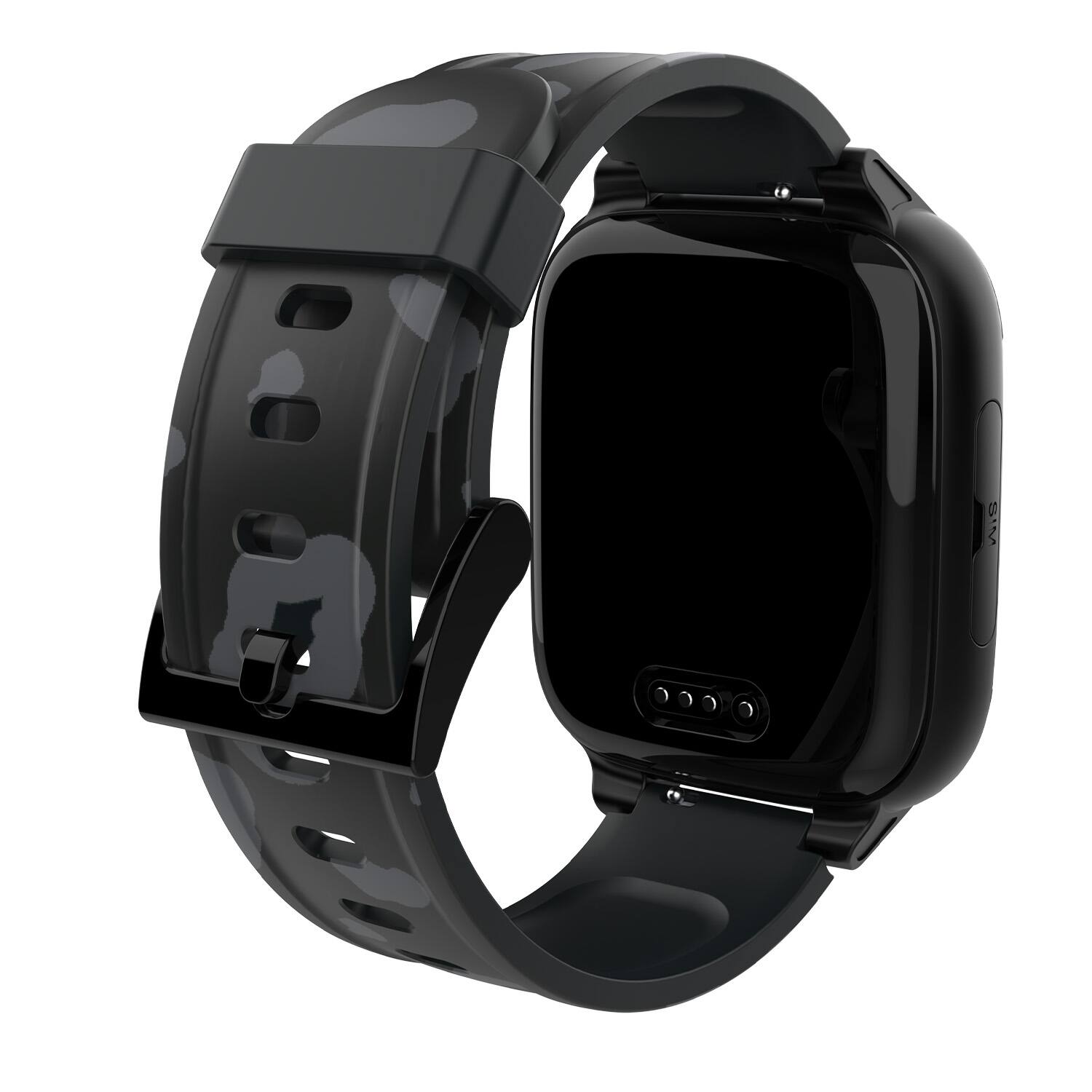 Back. Xplora - Kids’ XGO3 Jungle Edition (GPS + Cellular) Smart Watch Calls, Messages, SOS, GPS Tracker, Camera, Step Counter, SIM Card - Black.