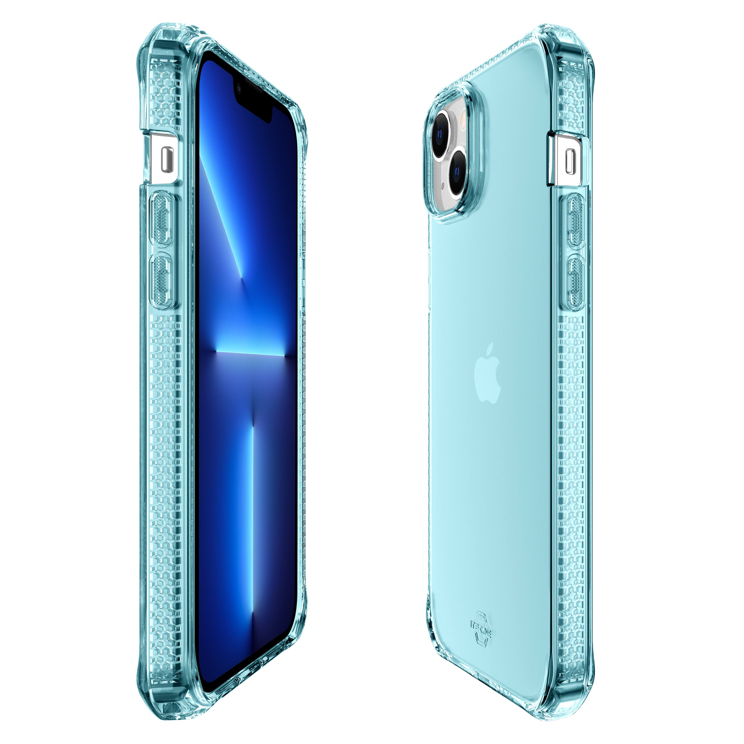 Left. Itskins - Spectrum R Clear Case for Apple iPhone 14 Plus.