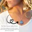 The Most Discreet Safety Device: It looks like beautiful jewelry, but there's a button hidden on the back. 2 clicks alerts friends, family, and police that you need help.