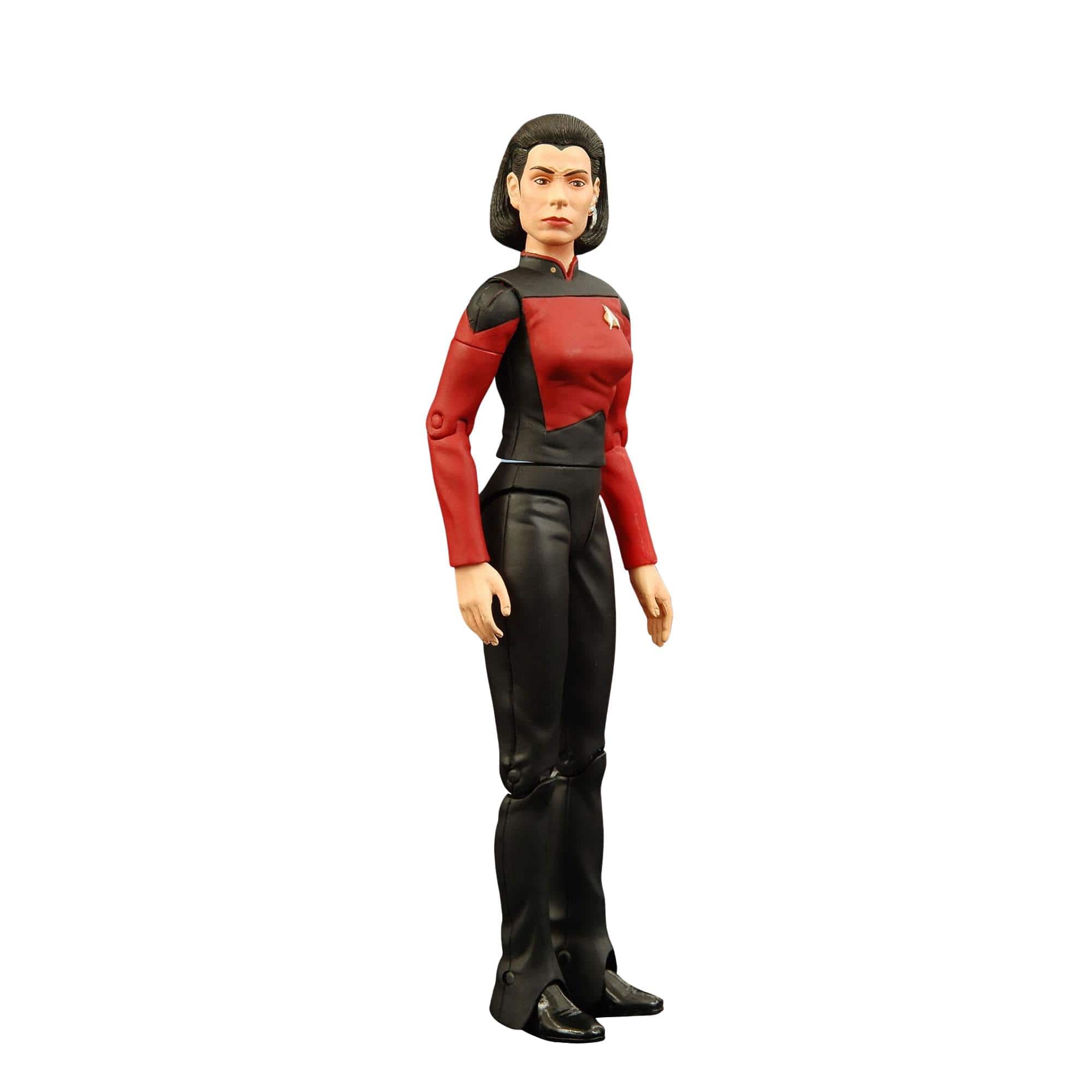 Diamond Comic - Star Trek Tng Ensign Bajoran Ro Laren Figure - Red