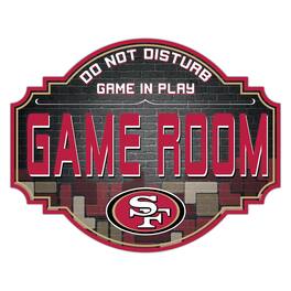 Fan Creations - San Francisco 49ers 12'' Game Room Tavern Sign - Multicolor