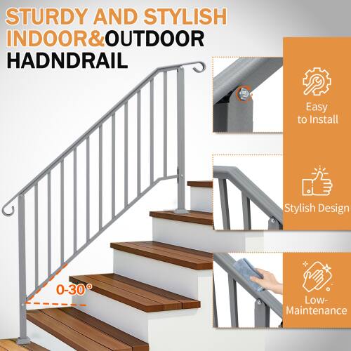 STURDY AND STYLISH INDOOR & OUTDOOR HANDRAIL

Easy to Install
Stylish Design
0-30° Low Maintenance