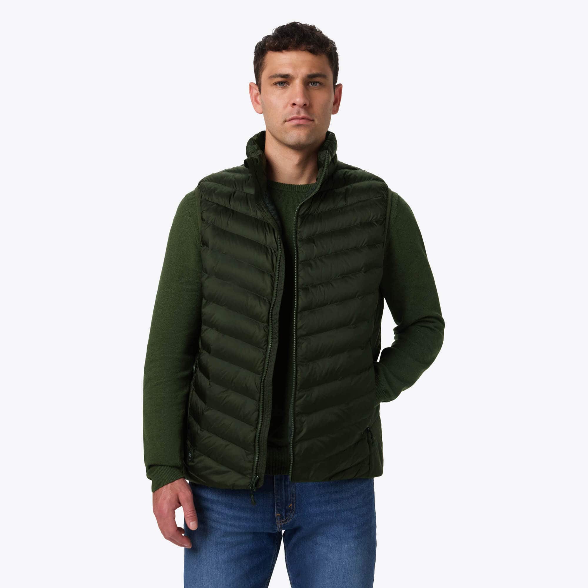 Mobile Warming - Men's Backcountry Xtera Heated Vest - Forest Green