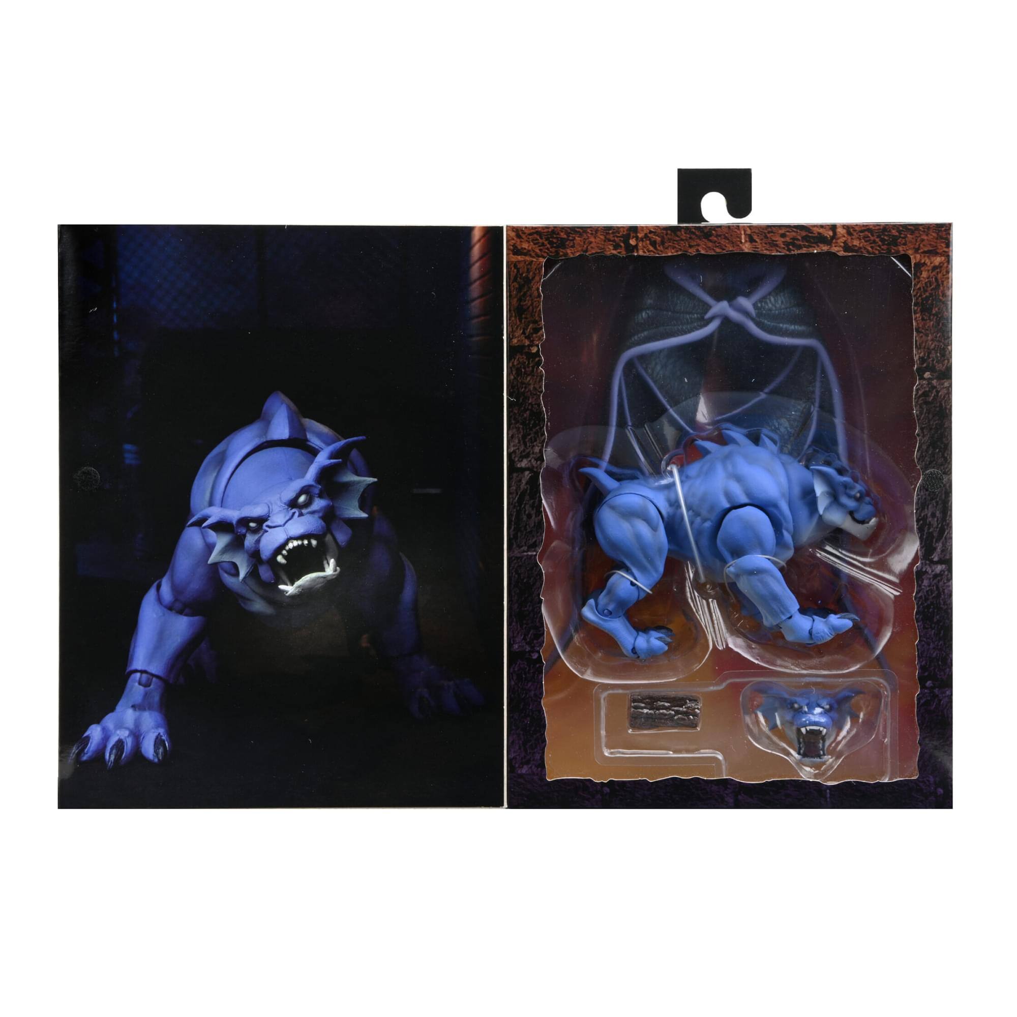 Alt View 10. NECA - Gargoyles 7 Inch Scale Action Figure | Bronx with Goliath Accessory.