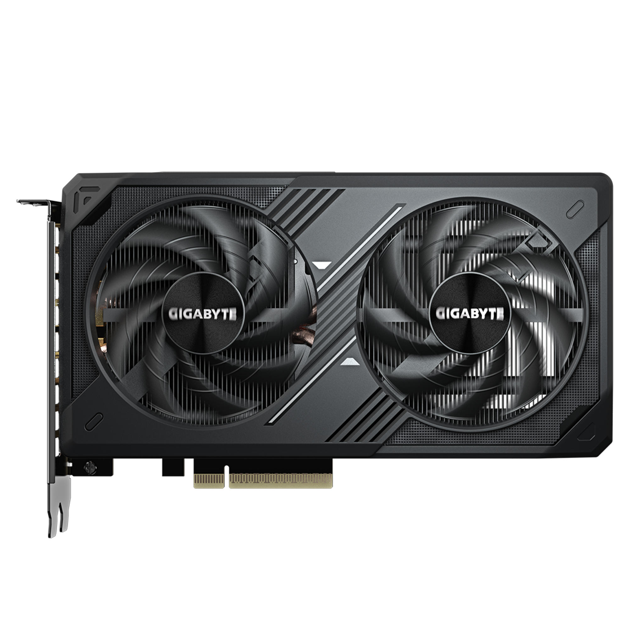 GIGABYTE - GeForce RTX 5060 WINDFORCE OC 8G Graphics Card, 8GB 128-bit GDDR7, PCIe 5.0, WINDFORCE cooling system - Black - Front_Zoom