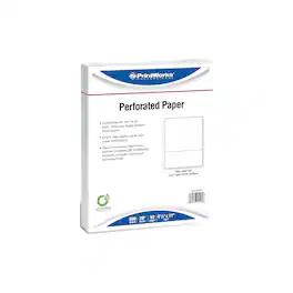 PrintWorks Professional - 8.5" x 11" Multipurpose Paper, 20 lbs., 92 Brightness, 500/Ream, 5 Reams/Carton (04124P)