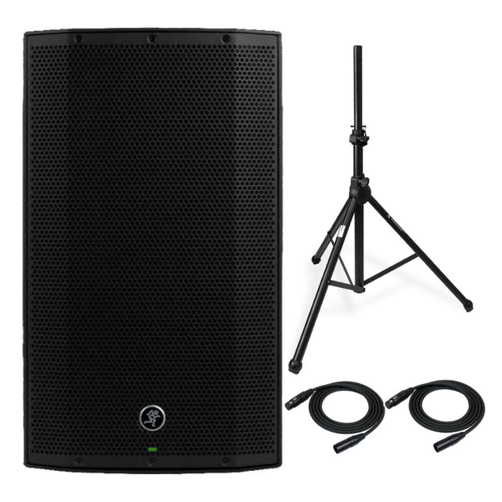 Front. Mackie - Mackie Thump12v4 12-Inch Powered Speaker with 25FT Cables Bundle.