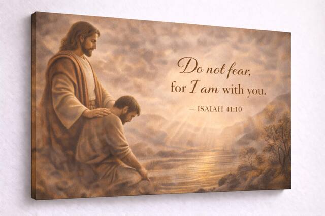 Do not fear, for I am with you. - ISAIAH 41:10