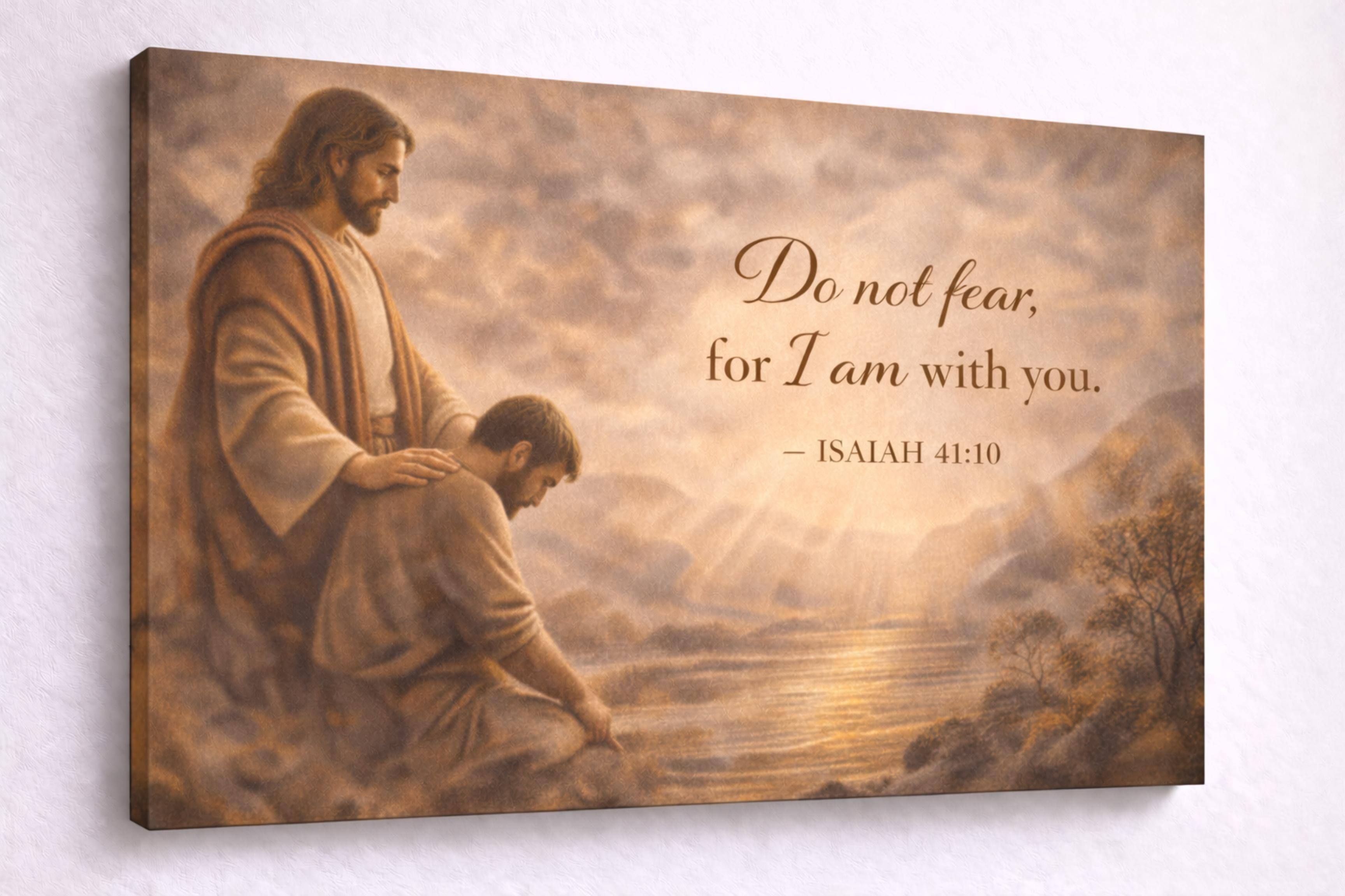 Do not fear, for I am with you. - ISAIAH 41:10