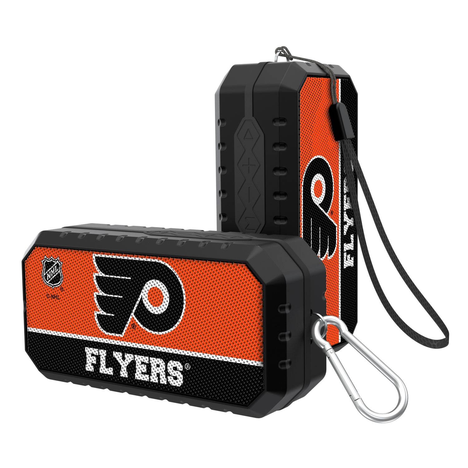Keyscaper - Philadelphia Flyers End Zone Water Resistant Bluetooth Speaker - Multicolor