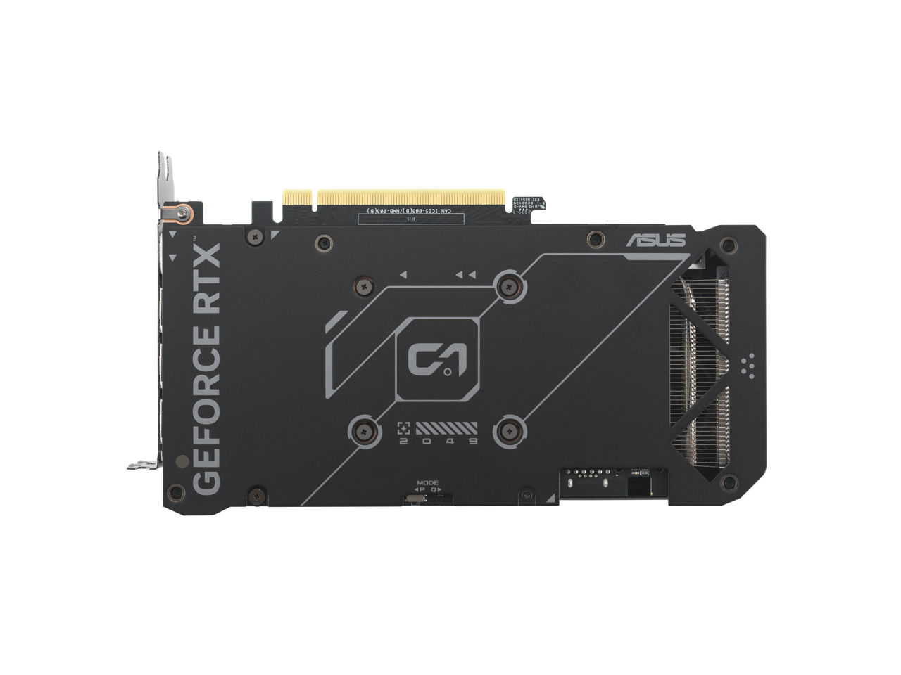 RTX GEFORCE RTX  
ST 11. C1  
4 2 2049 O 4 9  
MODE 4P OF  
ASUS