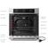 - Control panel
- Oven vent
- Door gasket
- Rack positions
- Door hinge
- Oven door
- Door handle
- Cord plug
- Upper burner
- Oven light
- Convection fan
- Rotisserie set
- Flat oven rack
- Oven bottom