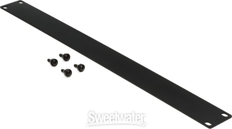 Angle. Gator - 1U Flat Rack Panel, 16-Gauge Cold-Rolled Steel Construction with Mounting Hardware.