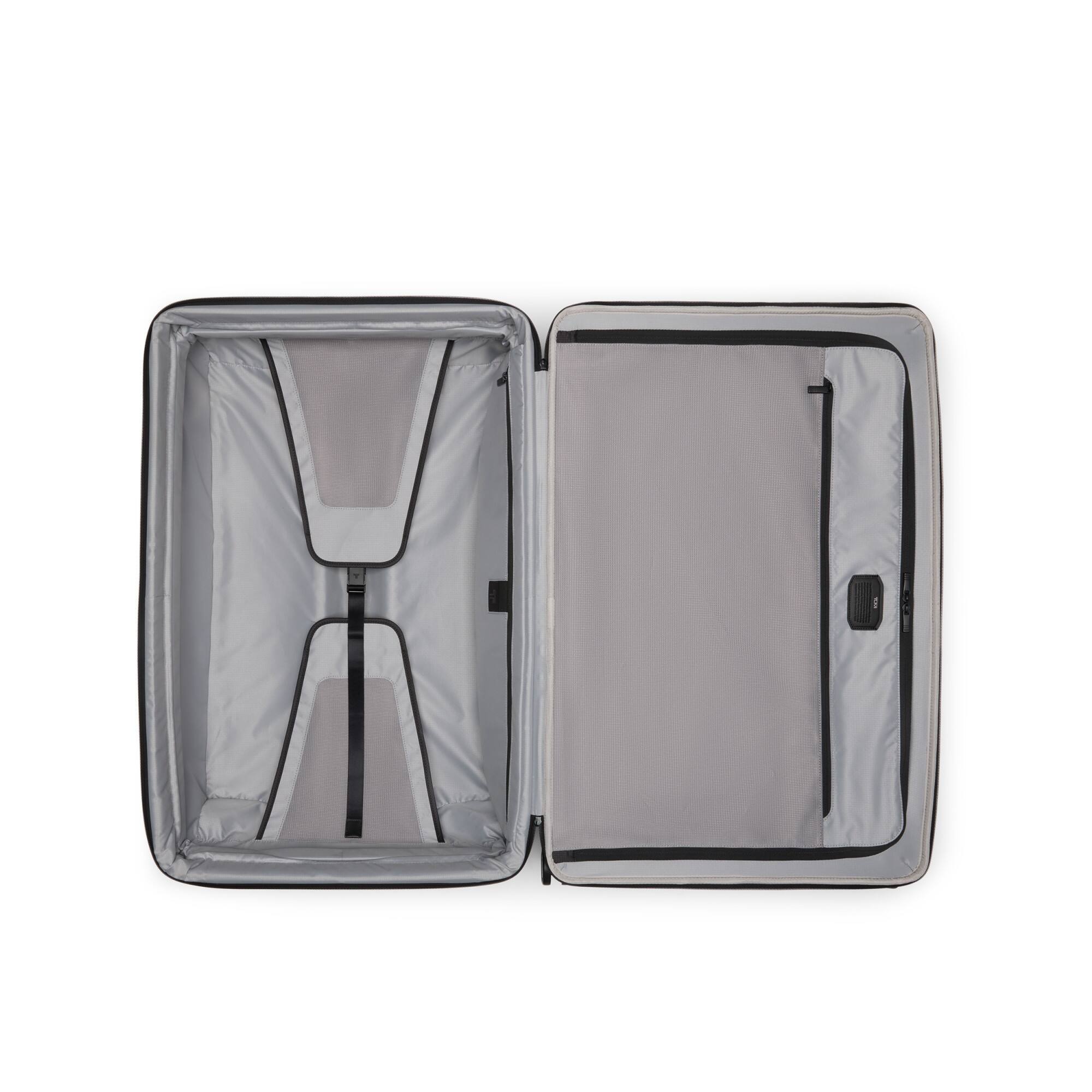 Left. TUMI - Alpha  XXL Dual Access 34" Expandable Spinner Suitcase - Black.