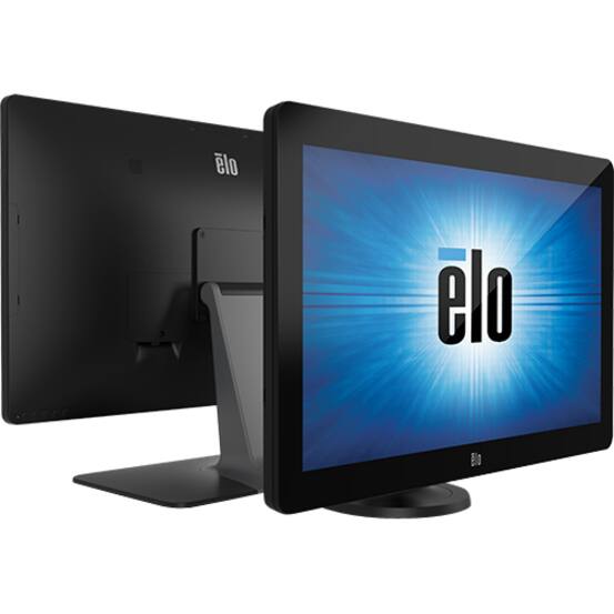 Alt View 3. ELO - 2702L 27 Class LCD Touchscreen Monitor - Black.
