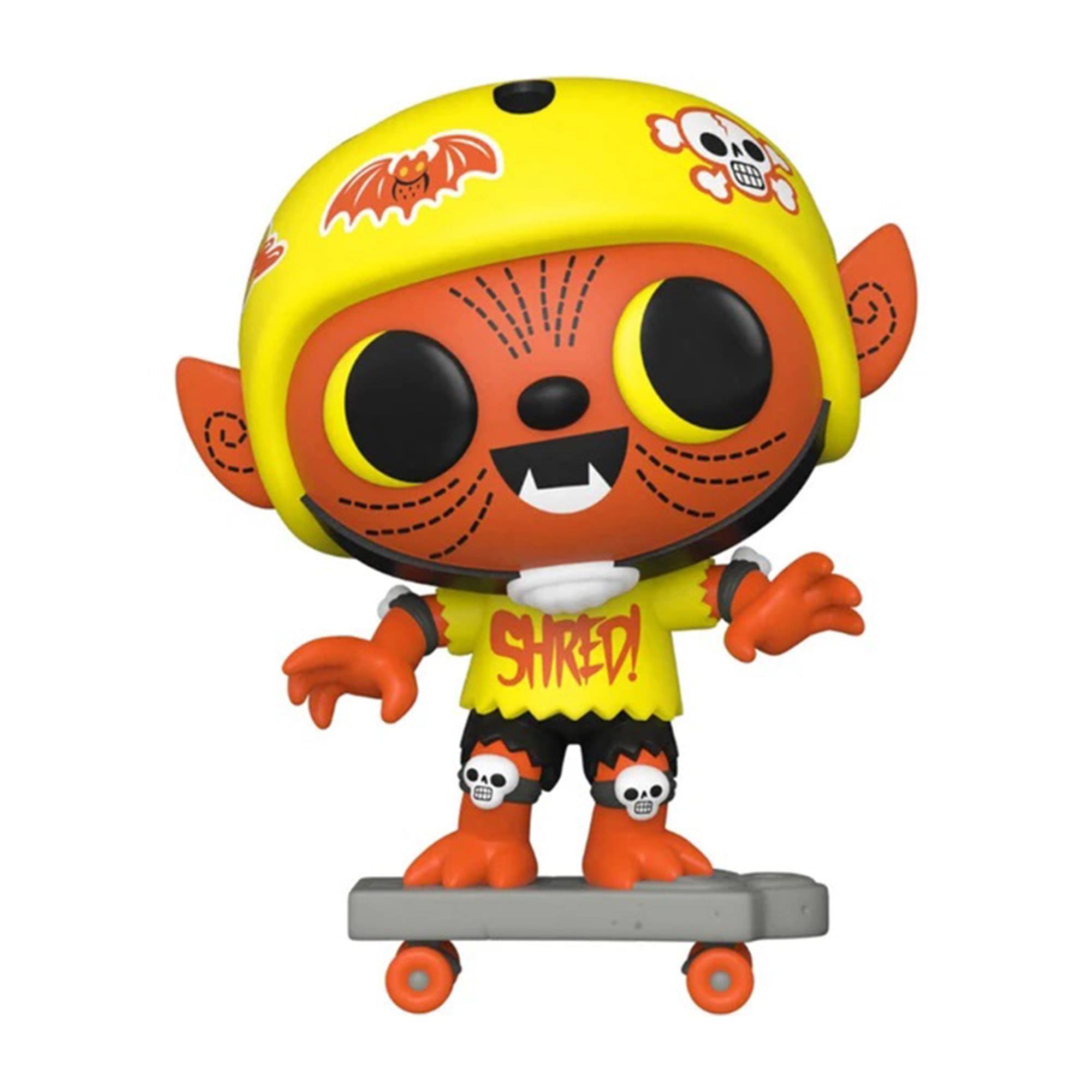 Front. Funko - Funko Boo Hollow Paka Paka Vinyl Figure | Phinneas on Skateboard - Multi-Color.